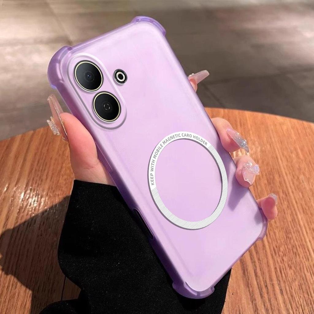 Мягкий матовый кейс-конфета для Vivo V60 Lite 4G/5G Эстетичный полупрозрачный кейс с защитой от падений