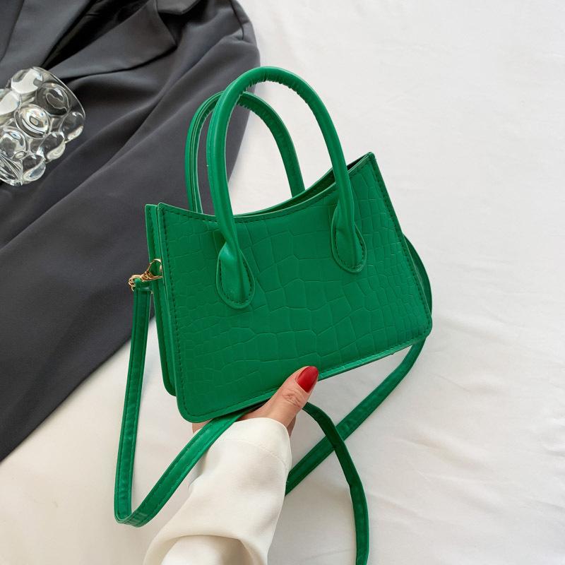 Корейский стиль модная сумка летняя новая стильная сумка женская модная простая сумка через плечо повседневная модная сумка через плечо