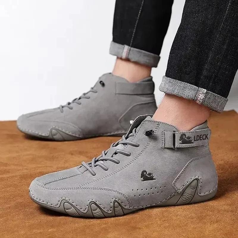 Men Shoes Winter Casual Shoes Lace Up Boots For Man Outdoor Shoes For Man