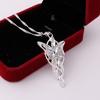 Lord of the Rings Elf Princess Aragorn Arwen Silver Evenstar Pendant Necklace