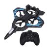 Foam Remote Control Plane EPP Multi Modes RC Airplane Fighter Jet Toy with LED Light for Birthday Xmas Gift