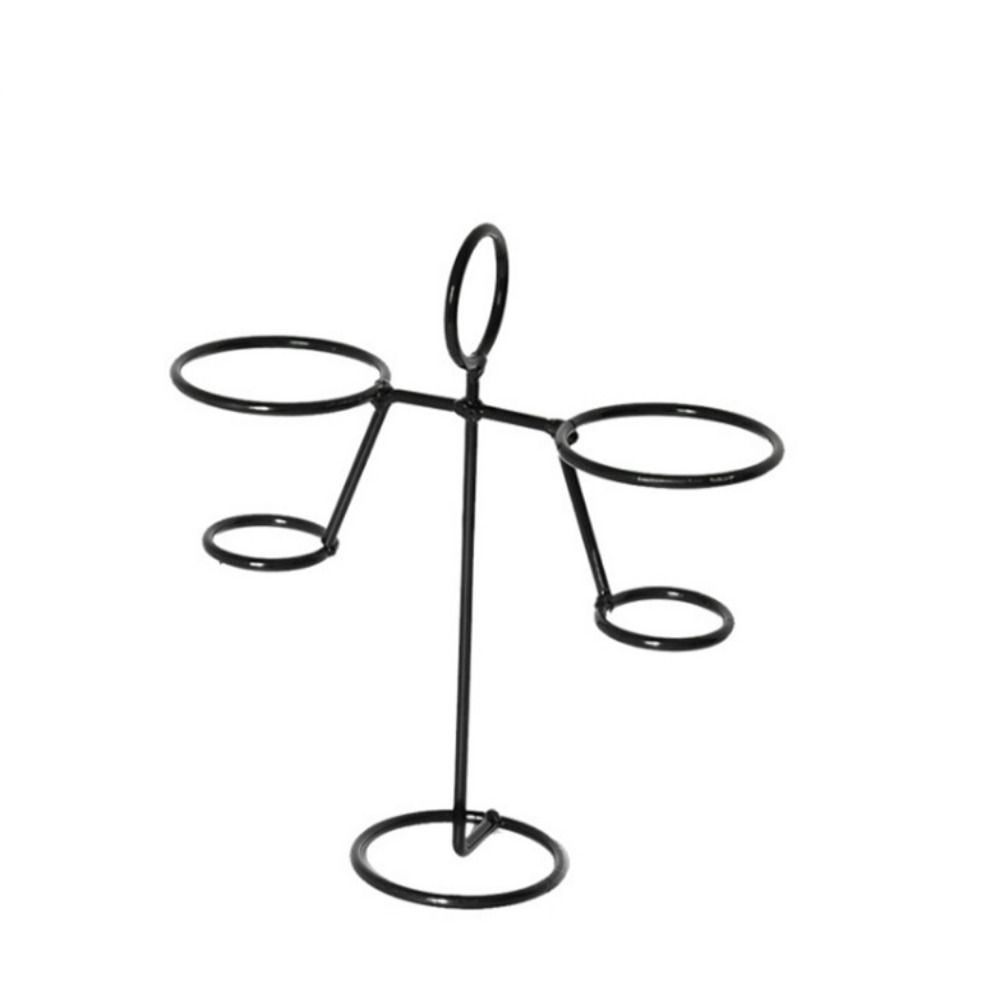 With Base Cupcake Cones Stand Rack Iron Art Snow Cones Stand Rack Ice Cream Holder  Kitchen Tool