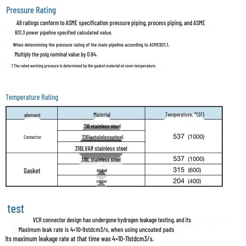 6LV-4-VCR-3-4TB3 Swagelok 316L VAR VCR Long Ferrule Tube to Weld Fitting