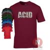 ACID TB303 футболка хаус-музыка футболка клуб олдскул диджей рейв басовая линия