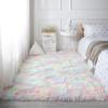 Silky Fluffy Carpet Modern Home Decor Long Plush Shaggy Rug Children 'S Play Mats Sofa Living Bedroom Bedside Mat Balcony Carpets 