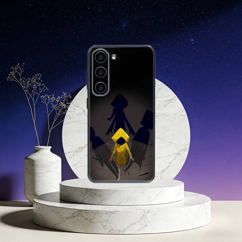 Game L-Little N-Nightmares Phone Case For Samsung Galaxy A73,A72,A71,A70,A53,A52,A51,Others Soft Black Cover