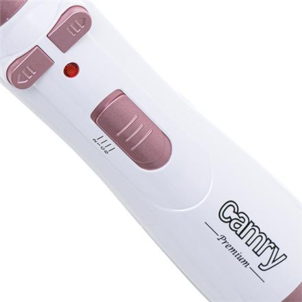 Camry | Hair Styler | CR 2021 | Warrants 24 month(s) | Temperature (max) °C | Number of heating levels 3 | Display | 1000W | White/Pink