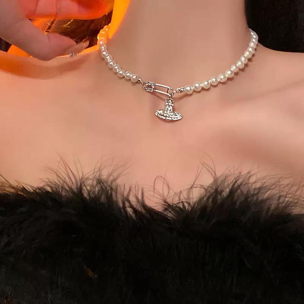 Женское летнее роскошное ожерелье из титановой стали - Дизайн высокого класса, кулон на ключицу