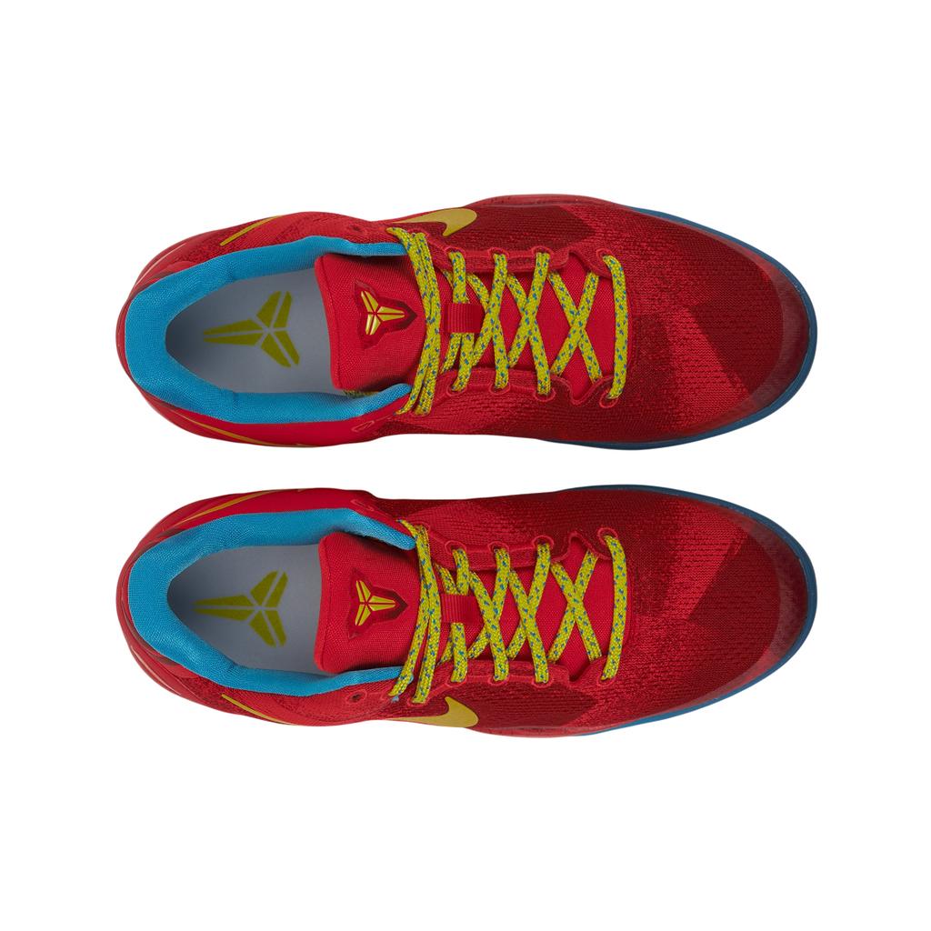 Nike Кроссовки Kobe 8 Protro GS Год Лошади 2026 Унисекс Красный Light-Crimson Ярко-Лимонный IM6639-600