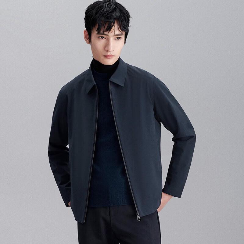 Мужская представительская деловая куртка с плюшевой подкладкой