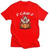 Unisex FCawF Halloween Funny Sassy Raven Rooster T Shirt Summer Short Sleeve 100 Cotton Tshirt Casual Design Graphic Tee Tops