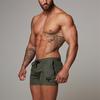 Muscleguys Мужские баскетбольные летние шорты для плавания на пляже и тренировки, повседневные дышащие брюки для бега
