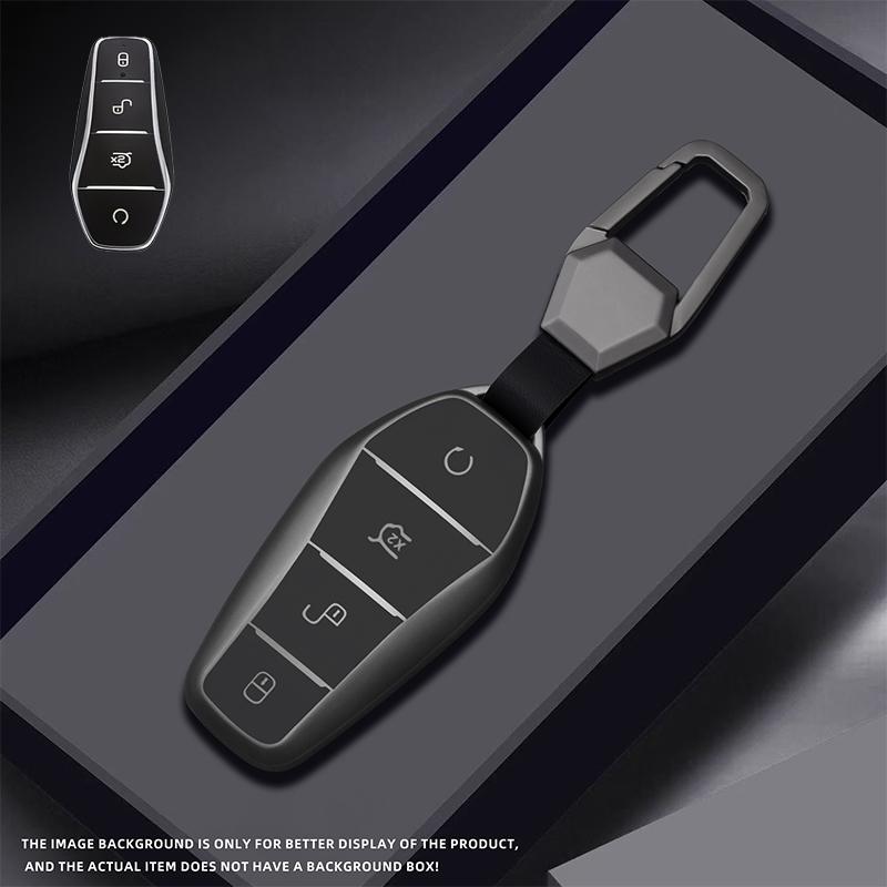 Чехол для ключа автомобиля для Byd Song Plus Atto 3 Han Ev Tang Dm Qin Seal Dolphin Защитный чехол-оболочка Автоаксессуары для интерьера