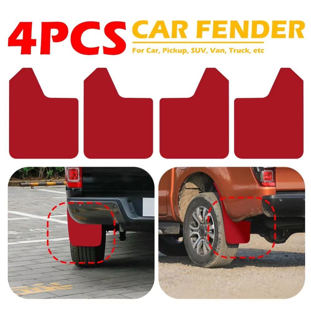 4Pcs High-quality Car Splash Guard Universal Wheel Mud Flaps Classic Car Fender Set  SUV