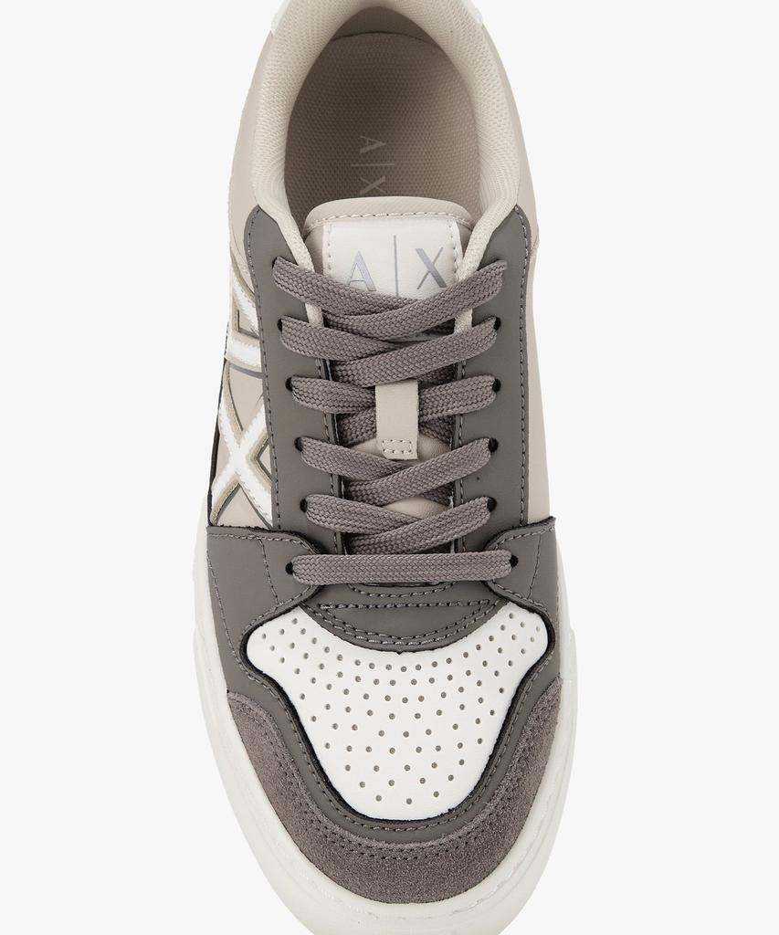 Armani Exchange Women'S Perforated Toe Platform Sneakers _Beige_A425375501