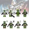 Wm6125 Апокалипсис Командир Солдат Набор игрушек из строительных блоков для творческой игры и воображения