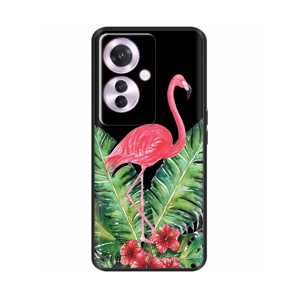 Чехол для OPPO F25 Pro 5G Черный силиконовый Мягкая задняя крышка телефона Для OPPO Reno 11F Reno11 F Чехол Для OPPO F25 Pro F25Pro 5G Чехлы
