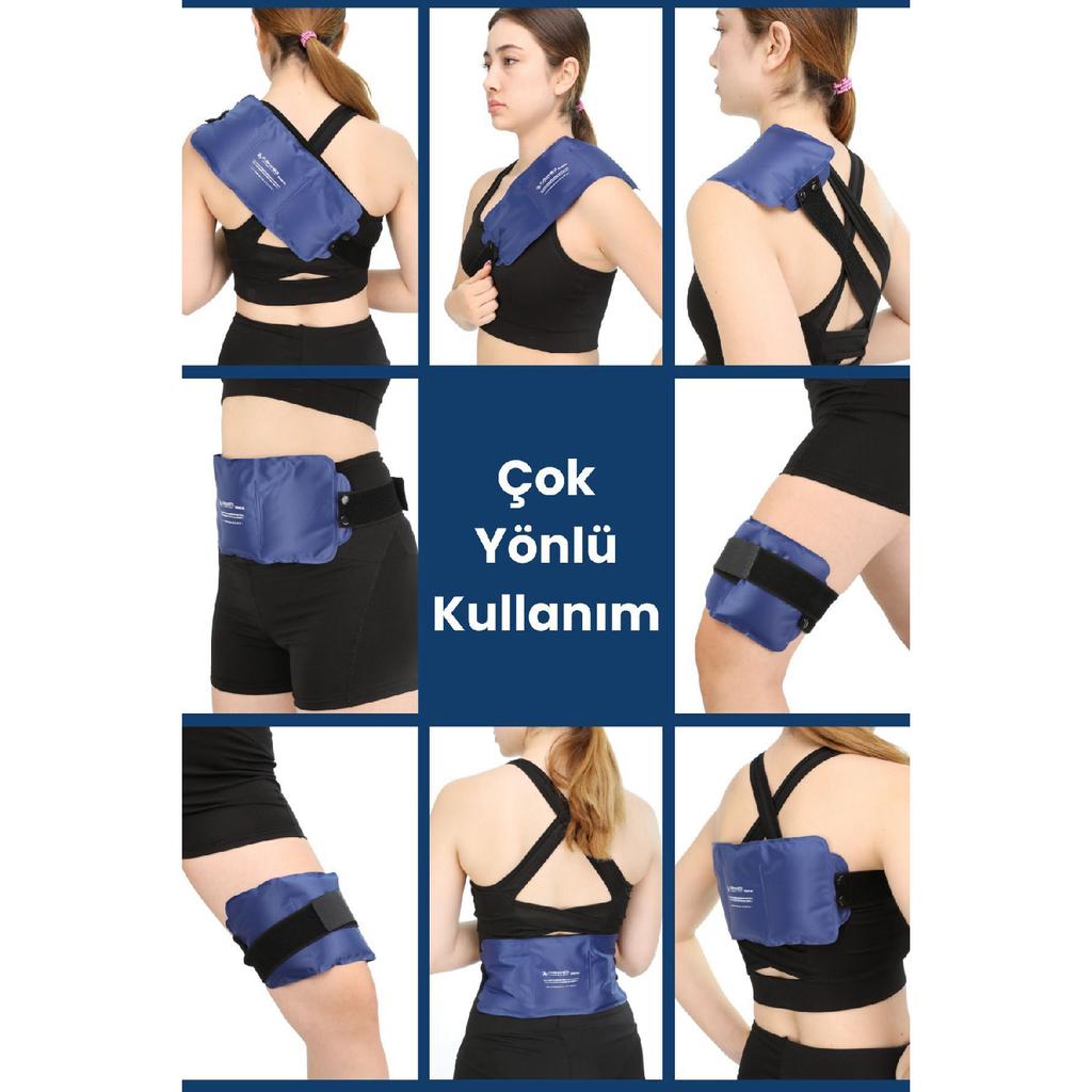 Waist Shoulder Back Big Hot Cold Compress Abdomen Menstrual Pain Menstrual Belt Fabric Thermogel Ice Thermo Gel