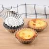 10Pcs Aluminum Egg Alloy Non-stick Tart Mold Cupcake Muffin Cookie Baking Mould