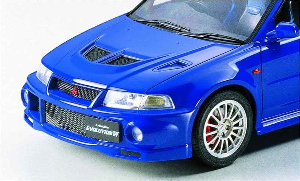 Tamiya Серия спортивных автомобилей 213 Mitsubishi Lancer Evolution VI Пластиковая модель-конструктор 24213 1/24 №