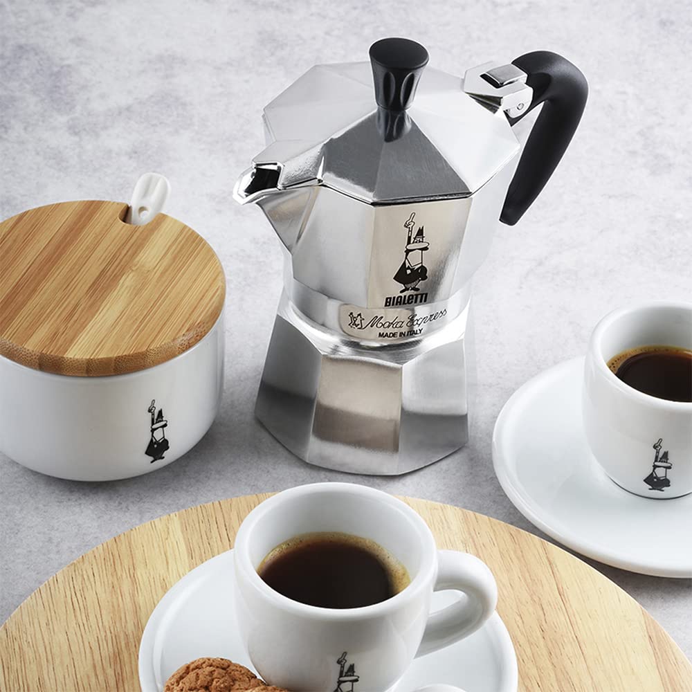 Bialetti Mocha Express 2 Cup Тип прямого огня (Кофеварка Эспрессо-машина Macchinetta)