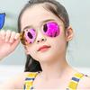 Children'S Sunglasses Fashionable Toad Glasses Baby Metal Sunglasses Sunscreen Travel Stage Performance Doll Glasses
