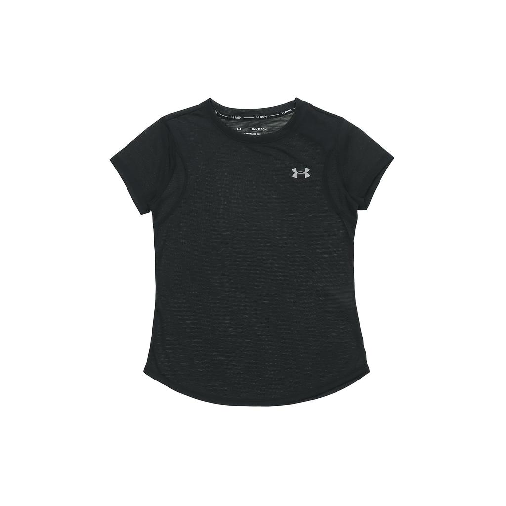 Under Armour Футболка с коротким рукавом Streaker Running, женская, черная 1341520-001
