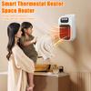 Smart Thermostat Heater Electric Warmer Wide-Angle Airflow Low Noise Portable Mini Fan Heater Wall Mounted Warmer