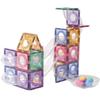 Конструктор магнитный Cleverclixx Ball Run Creative Pack Pastel, 70 деталей