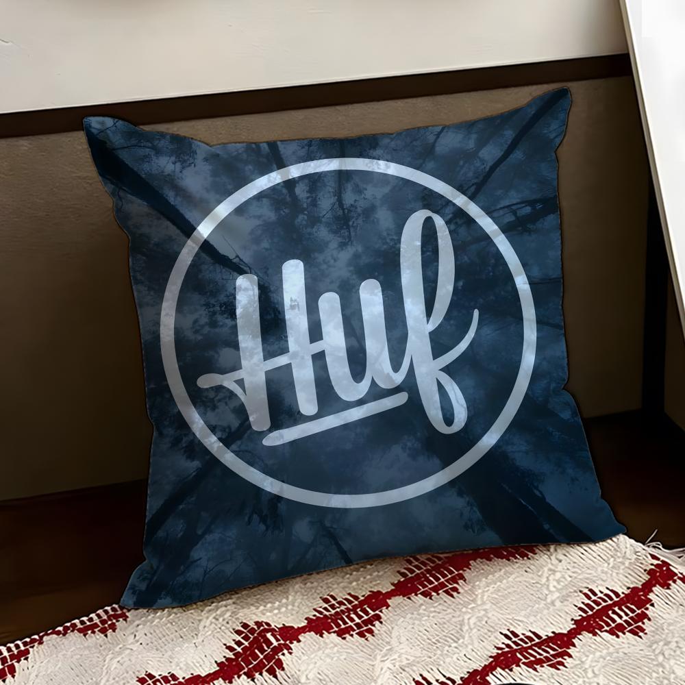 Brand HHuf Fashion Cushion Cover Reversible Soft Durable Pillow Cover Home Car MultiScene Use for Daily Comfort