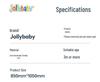 Водный коврик Jollybaby 'Ползающий краб' для детей от 0 до 1 года