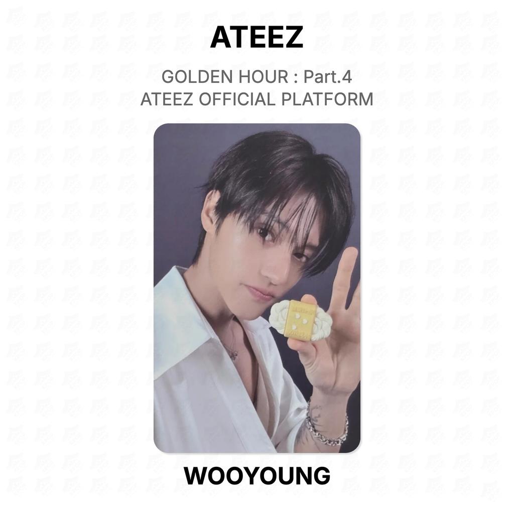 ATEEZ ЗОЛОТОЙ ЧАС : Часть 4 ATEEZ ОФИЦИАЛЬНАЯ ПЛАТФОРМА Официальная фотокарточка