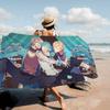 BL Game D-Dramatical M-Murder Anime Beach Swimming Towel Soft Absorbent Washcloth Children's Gifts for Kids Travel Camping Gym