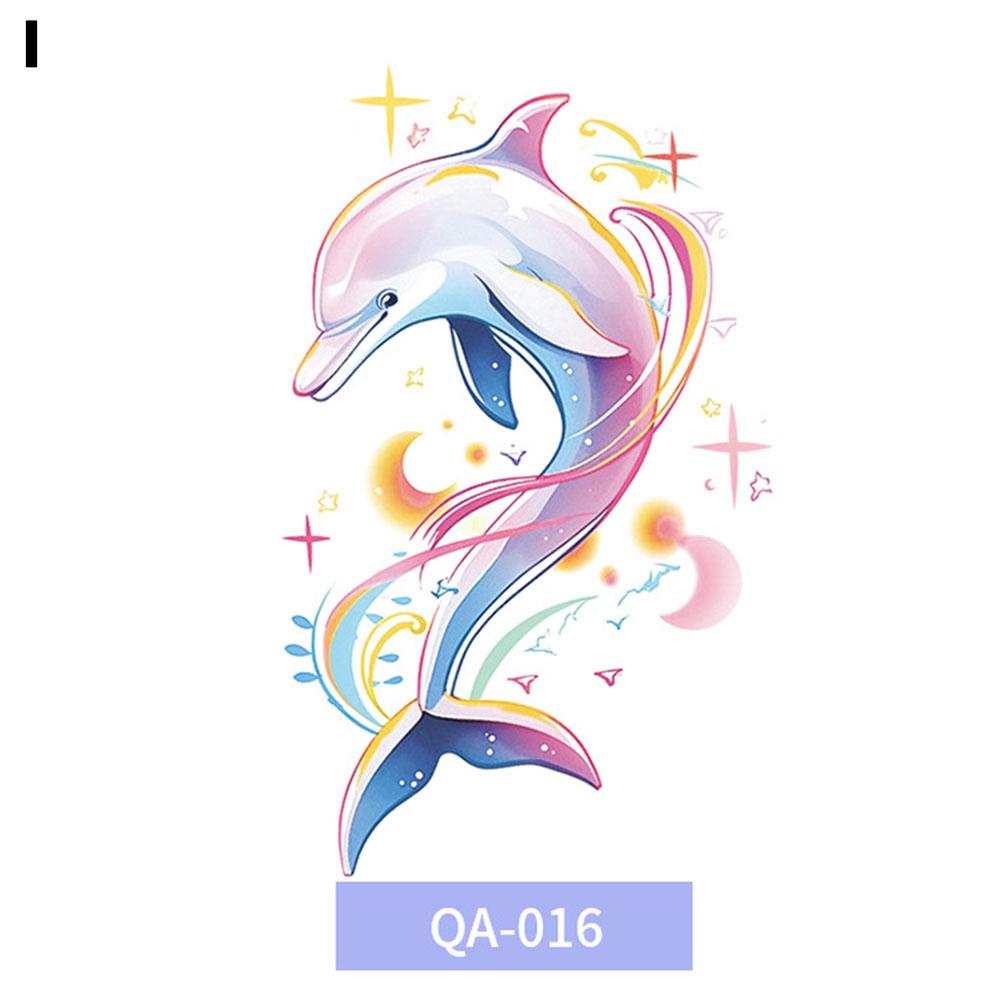 Красочные наклейки-тату с бабочками, водостойкие, долговечные, милые, японские, дофаминовые, смываемые татуировки G1S6