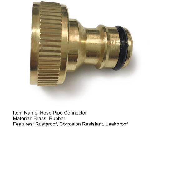 5 шт. латунные переходники для шлангов, нержавеющие, герметичные, безопасное соединение, простая установка, соединители для кухонного крана, садовые принадлежности