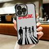 Мягкий чехол для телефона с изображением G-Gorillaz (аниме) для iPhone 15 16 17 Air 14 Pro Max 16E Plus 13 12 Mini, с покрытием, противоударный, Fundas