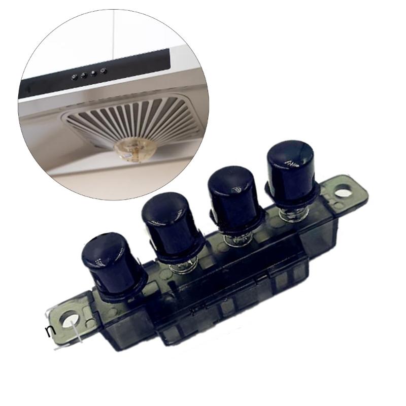Convenient Piano Type Pushbutton Switch User Friendly Pushbutton Switch Metal Key Switch Perfect for Kitchen Appliances