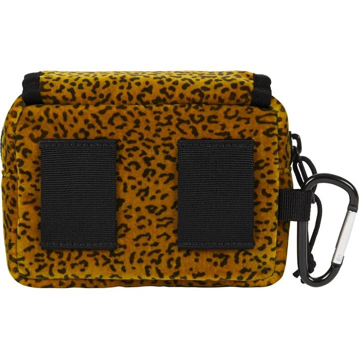 Supreme Velvet Mini Pouch Tan Leopard