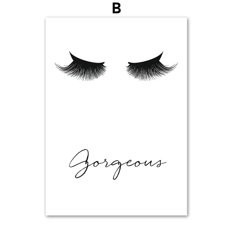 Розовый цветок Париж духи девушка губы ресницы настенная живопись на холсте плакаты на скандинавскую тему и принты настенная картина для декора комнаты для девочек