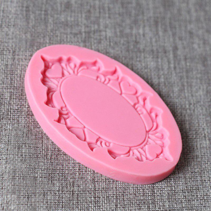 Silicone Mold Baking Vintage Photo Frame Shape DIY Fondant Chocolate Mold Cake Decorating Tools