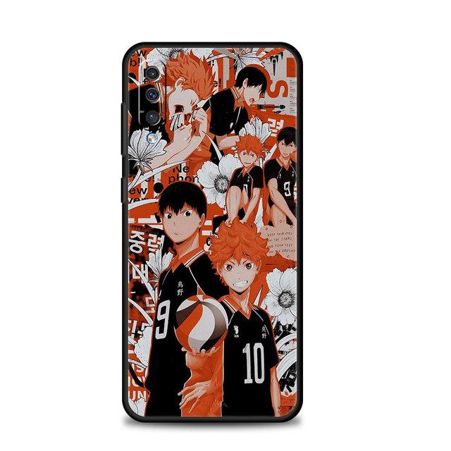 Полный чехол Haikyuu Hinata Attacks с аниме для Samsung Galaxy A30 A20e A20s M30s A70 A40 M31 A50 A10 A10s A10e M12 M33 M53