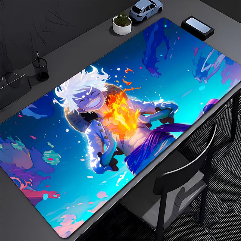 ONE PIECE Luffy Mousepad Computer Game Mouse Pad Extended Desk Pad NonSlip AntiDirt Gaming Mouse Pad