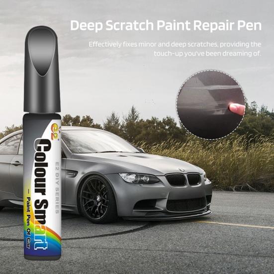 2Pcs Car Paint Touch-Up Pens Waterproof Compact Portable Car Scratch Repair Paste Effective Scratch Repair