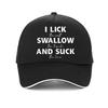 I Lick The Salt Swallow The Tequila Unisex Hat Funny Drinking Dad Hats Wine Apparel for Women Baseball Cap Bonnet