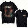 Футболка Prepare for Hell Tour Хэви-метал Хлопковые топы Мужская футболка Рок-группа Мужская футболка Slipknots Двусторонняя печать Одежда Женская одежда