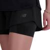 New Balance Повседневные шорты женские черные WS41287-BK