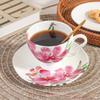 200 мл чайный сервиз Ldyllic Flowers керамическая кофейная чашка в британском стиле с блюдцем и ложкой