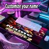 Custom Name Personalized Five Nights at Freddy's Pattern Mousepad, Laptop PC Desk Mat, Decorative Desk Mat for Home Keyboard Pad Gift