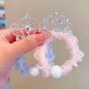 Hair Ties Princess Crown Hair Scrunchies Ponytail Holder Women Hair Ring Korean Style Hair Rope