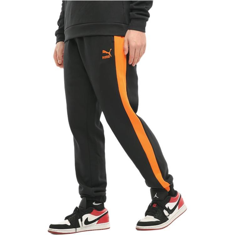 PUMA Iconic T7 Relaxed Pants 'Black' Men's 530373-51